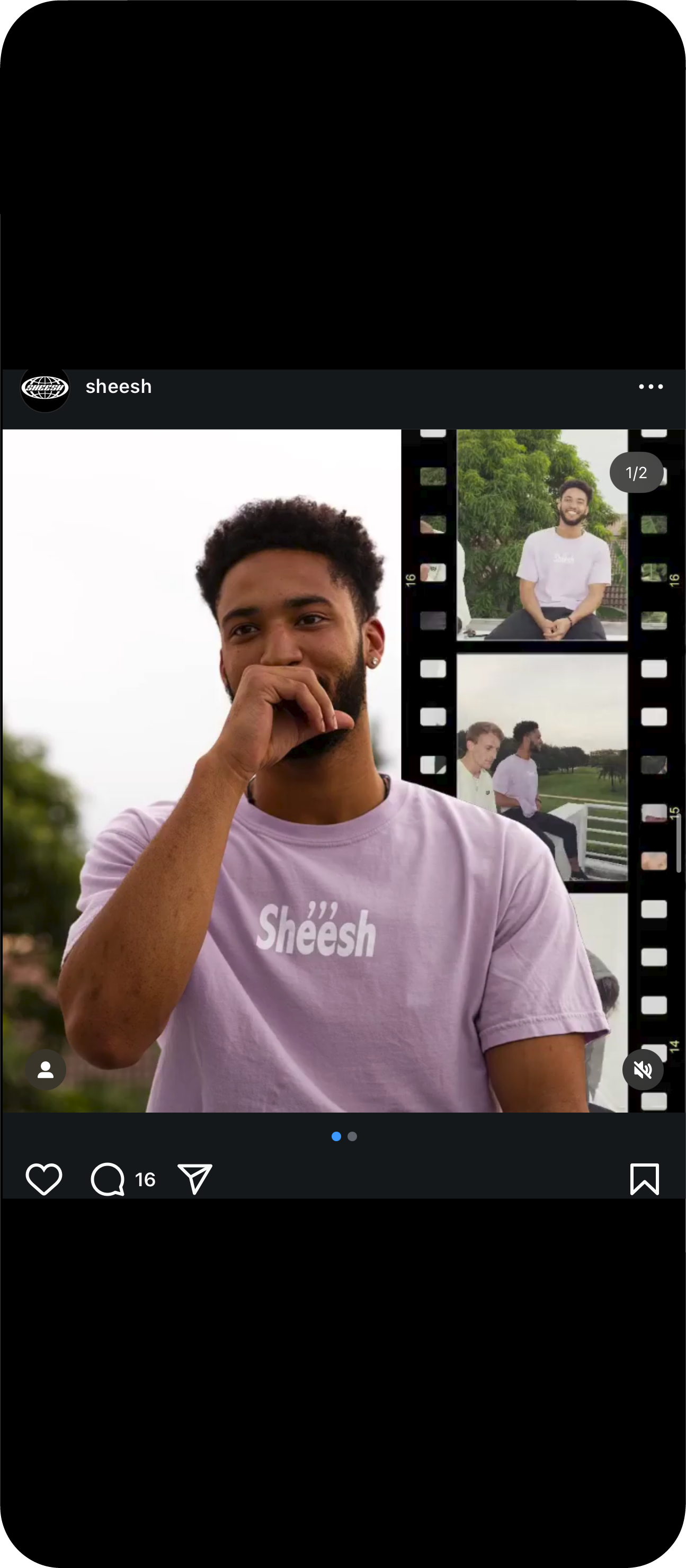 Sheesh Instagram Post