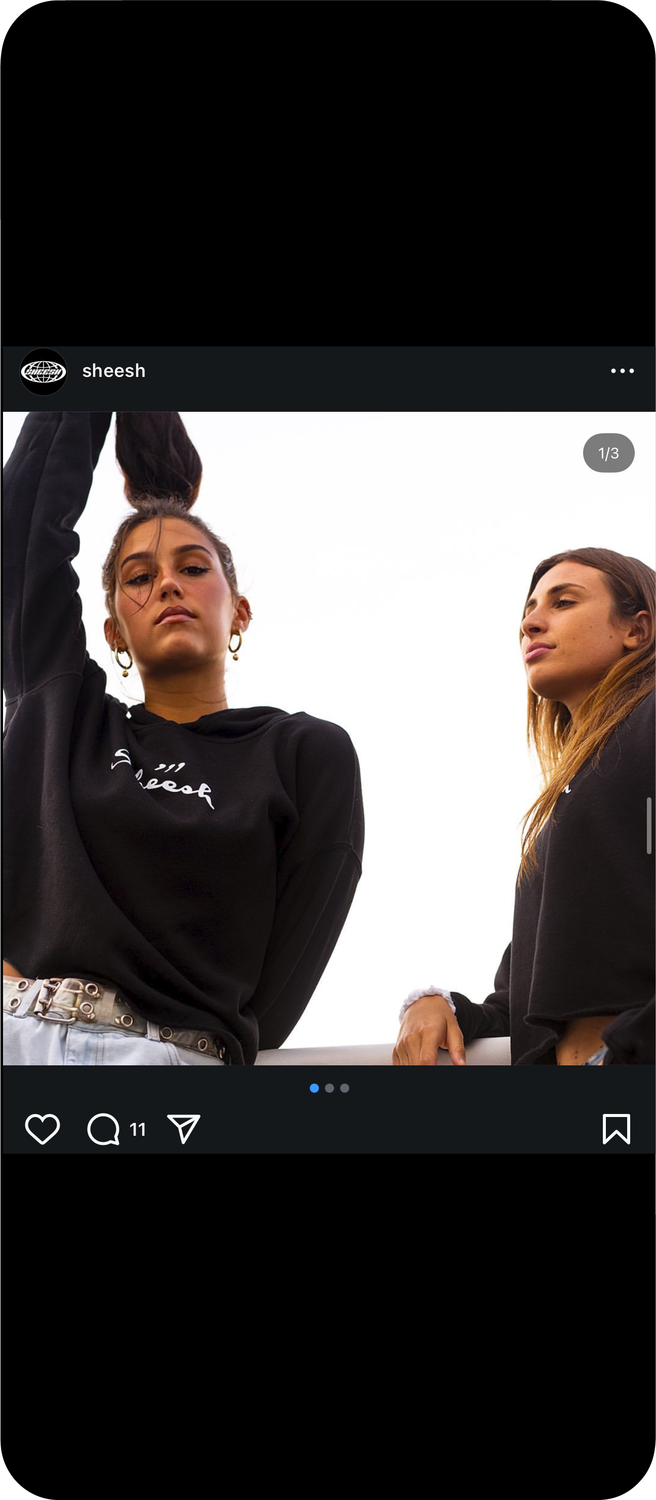 Sheesh Instagram Post